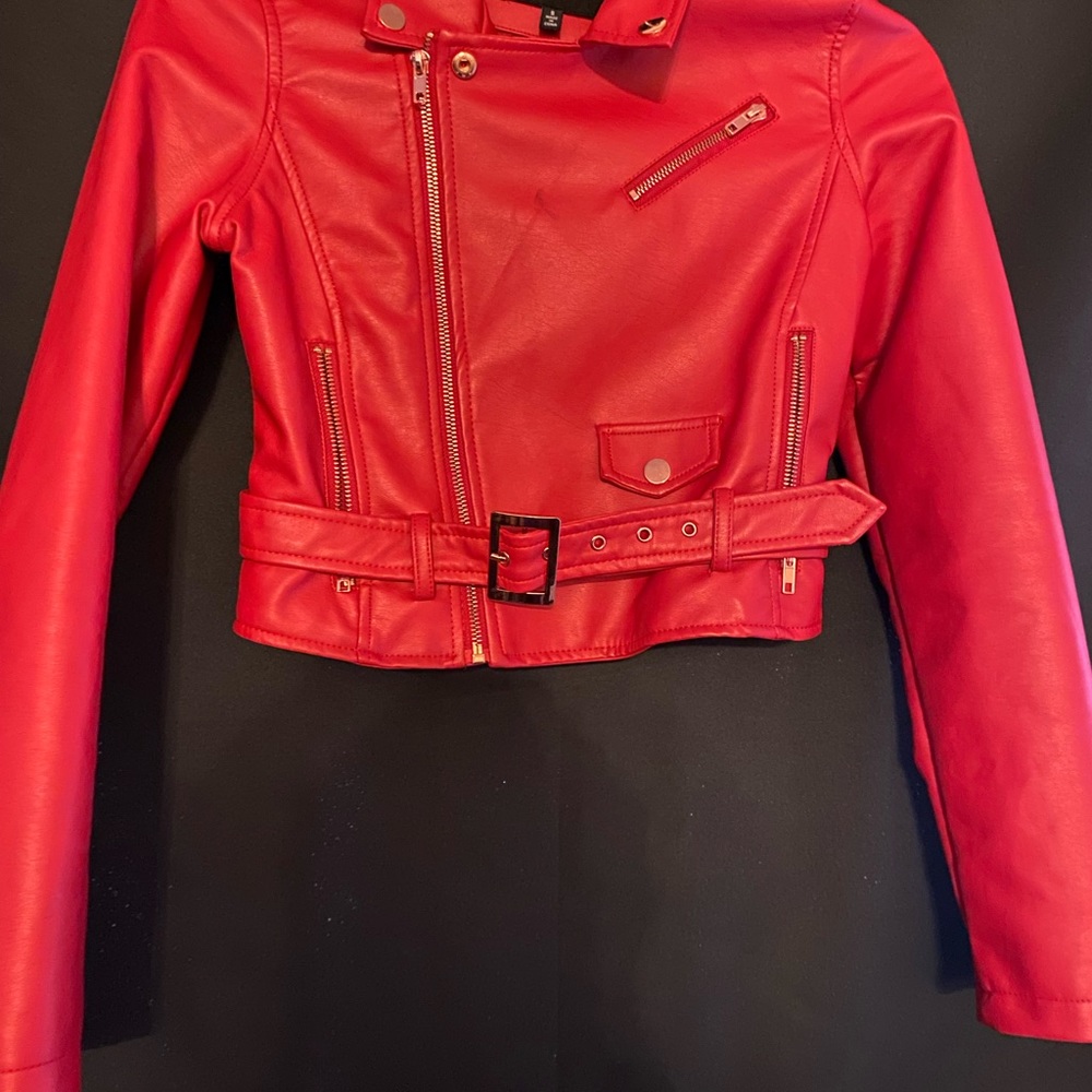 Red sexy Fashion Nova jacket
